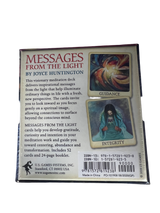 Messages from the Light Meditation Oracle - Messages from the Light Meditation Oracle deck back cover