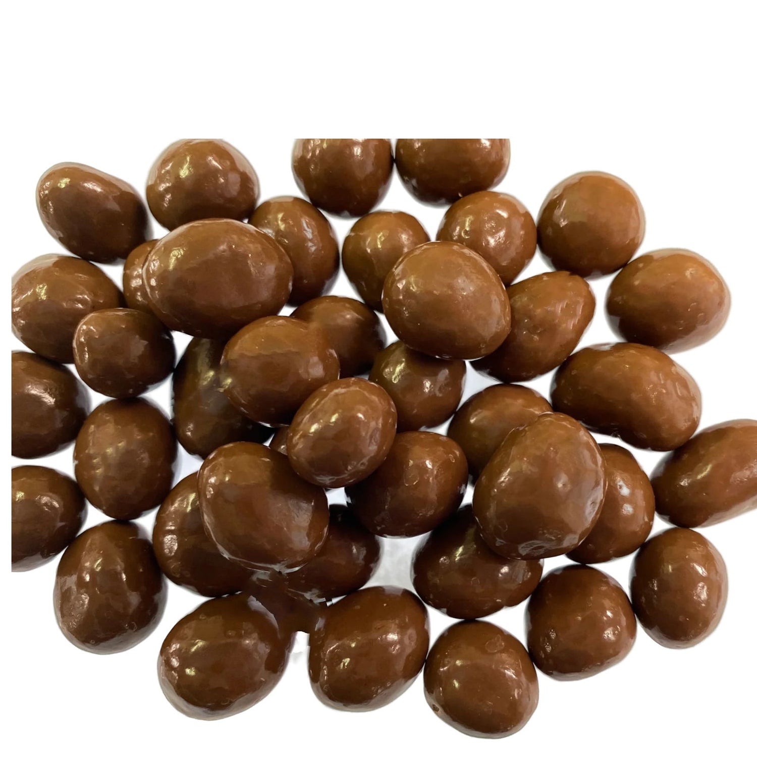 Milk Chocolate Covered Raisins - pea size milk chocolate bite size chocolate pieces 