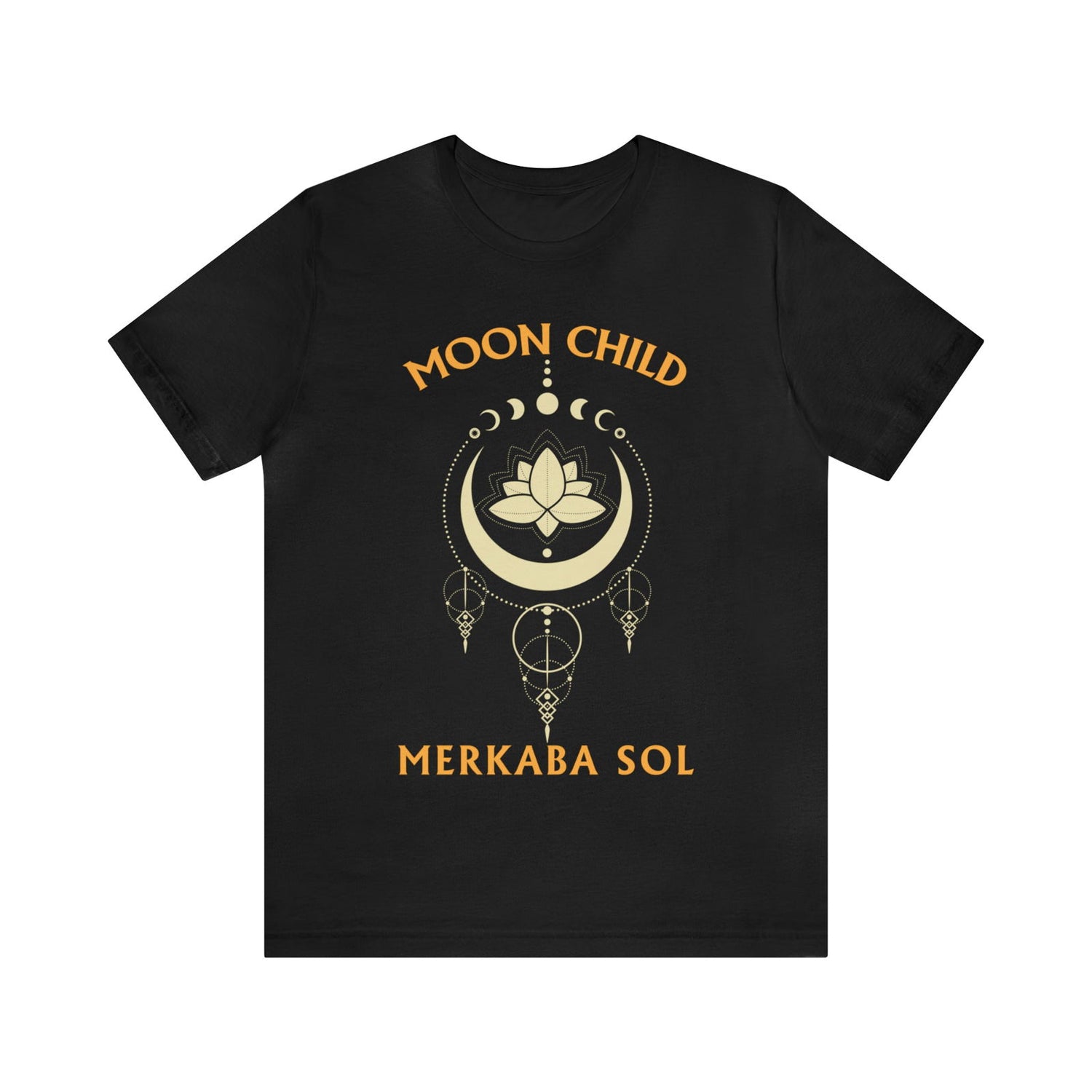 Moon Child Lotus Short Sleeve Tee - 