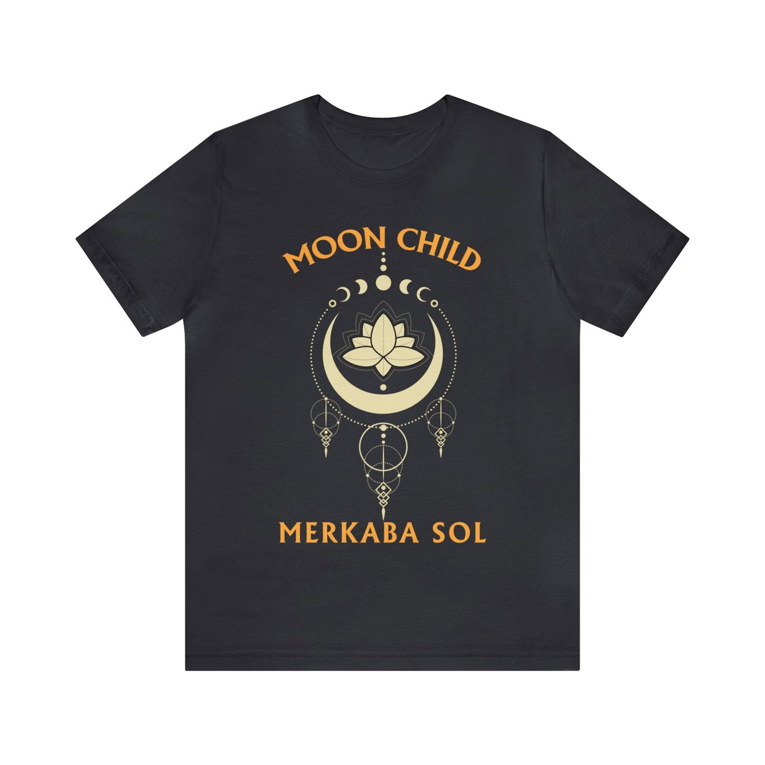 Moon Child Lotus Short Sleeve Tee - 