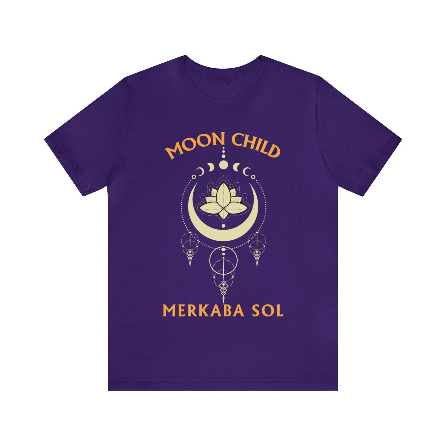 Moon Child Lotus Short Sleeve Tee - 