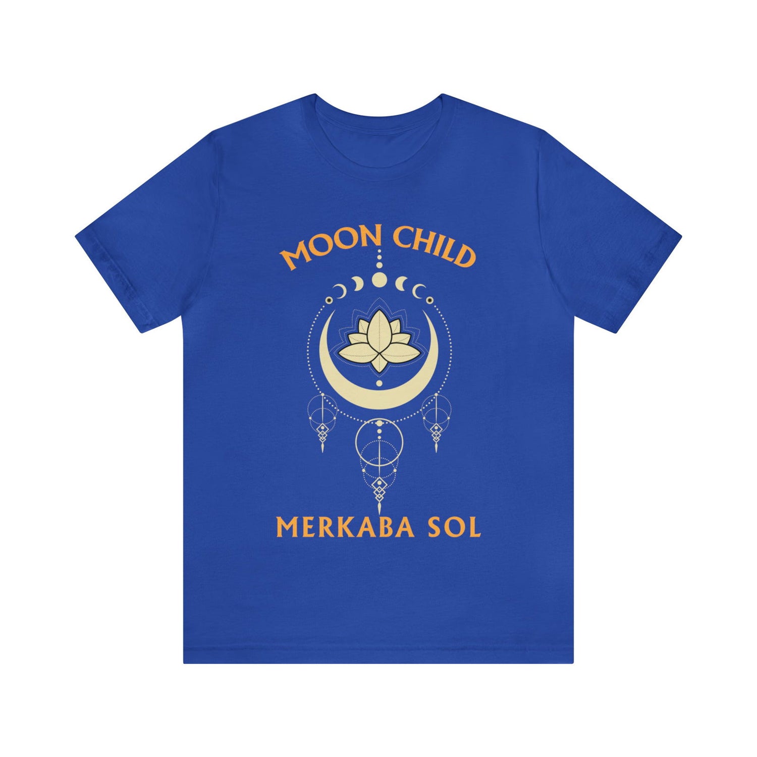 Moon Child Lotus Short Sleeve Tee - 