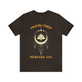 Moon Child Lotus Short Sleeve Tee - 