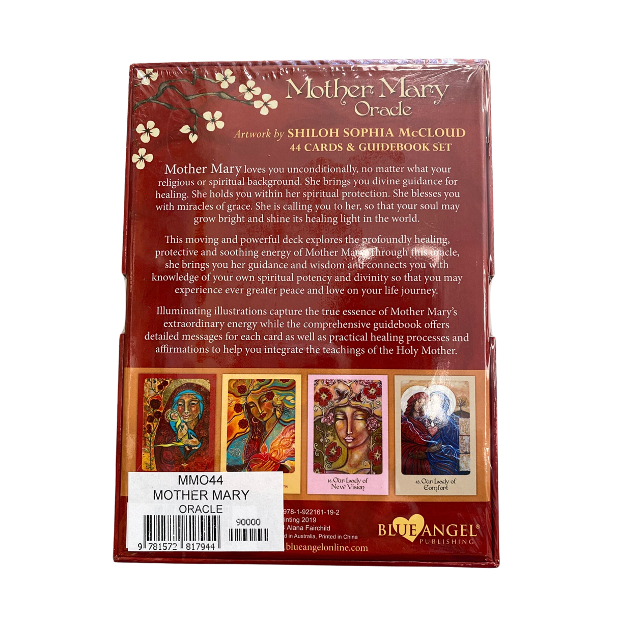 Mother Mary Oracle - Mother Mary Oracle deck back cover