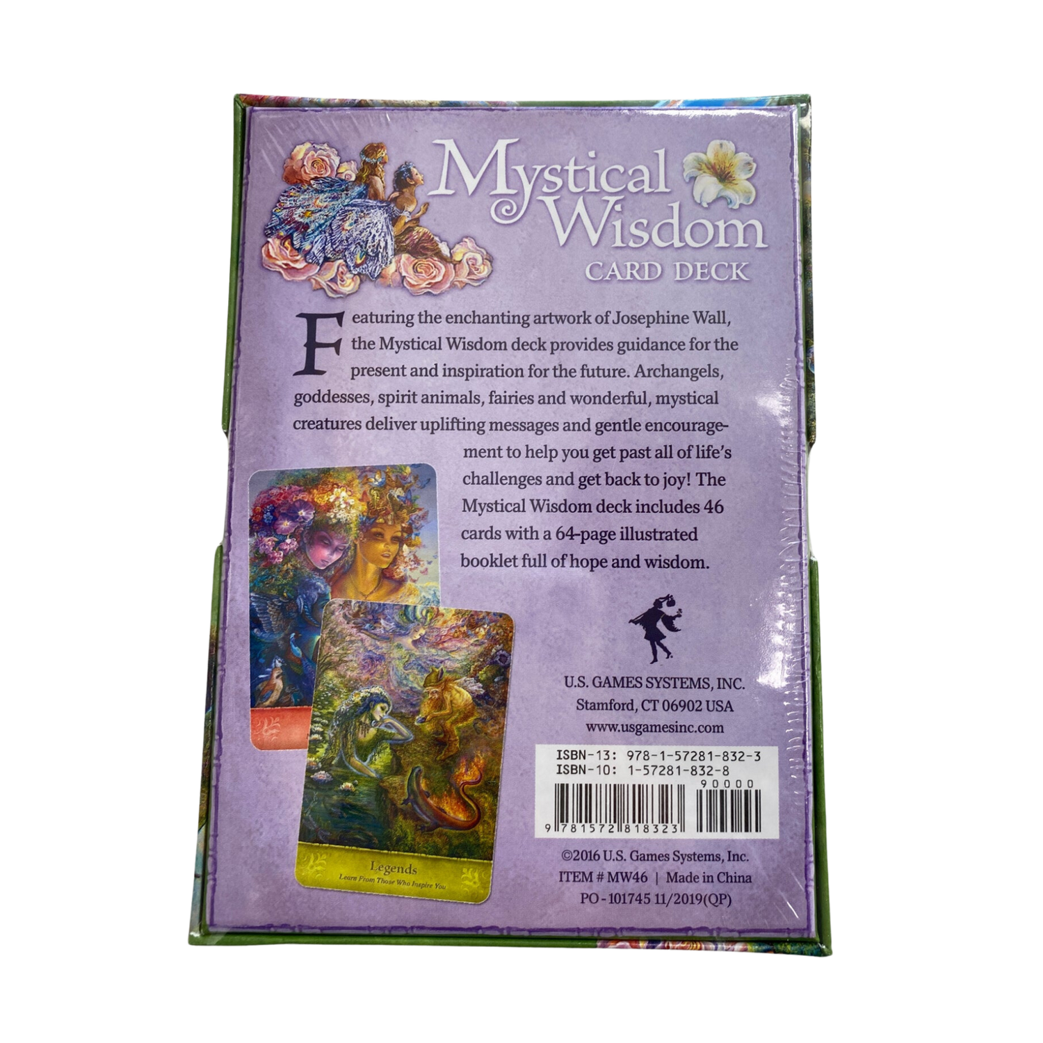 Mystical Wisdom Oracle Cards - Mystical Wisdom Oracle Cards deck back cover