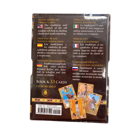 Native American Oracle - Native American Oracle deck back cover