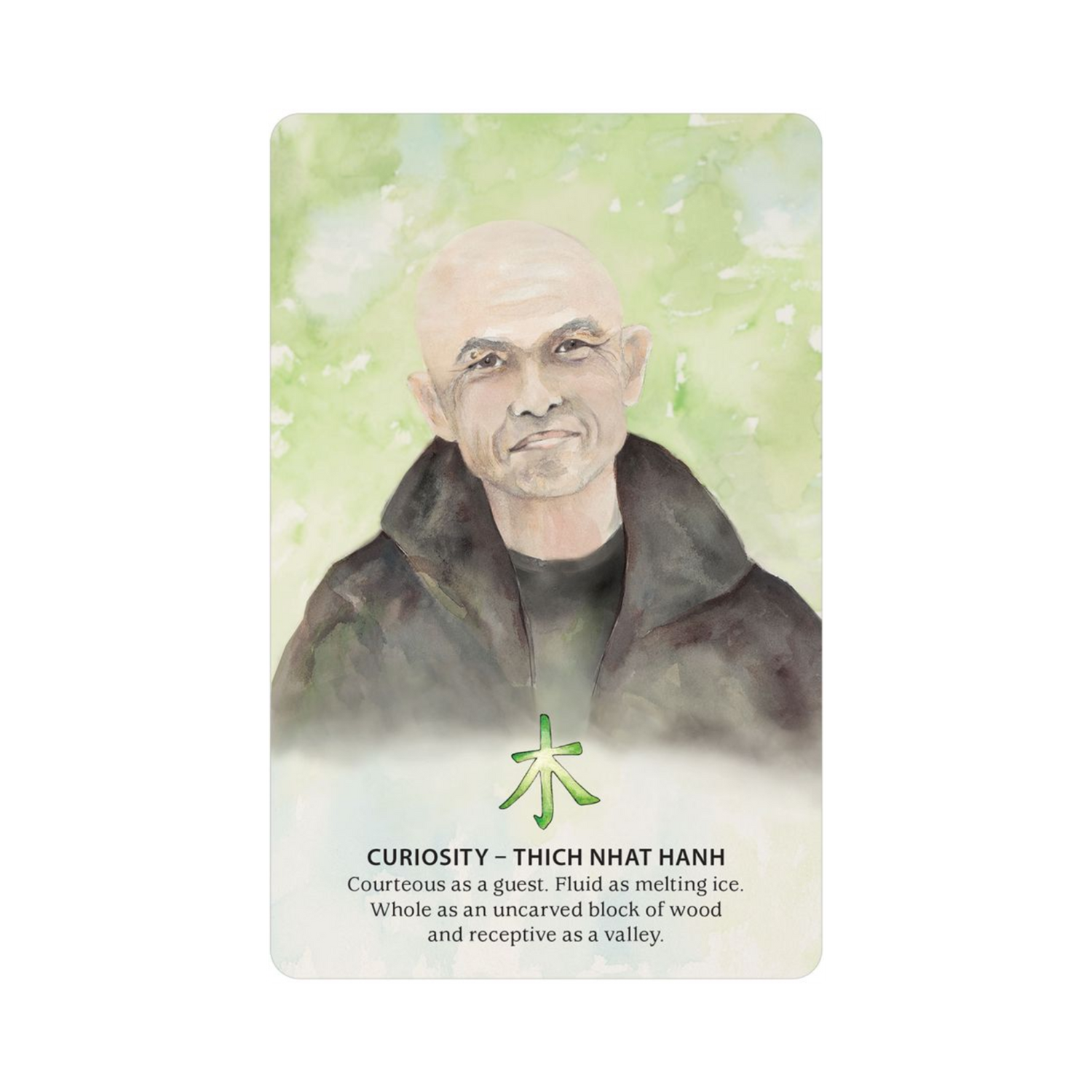 Nature Quest Oracle - Nature Quest Oracle Card Curiosity - Thich Nhat Hanh