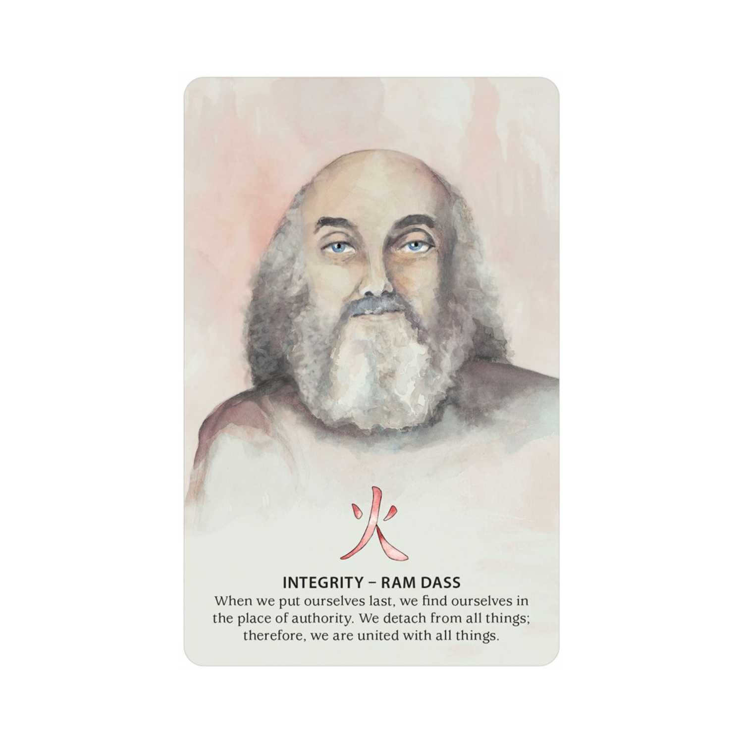 Nature Quest Oracle - Nature Quest Oracle Card Integrity - Ram Dass