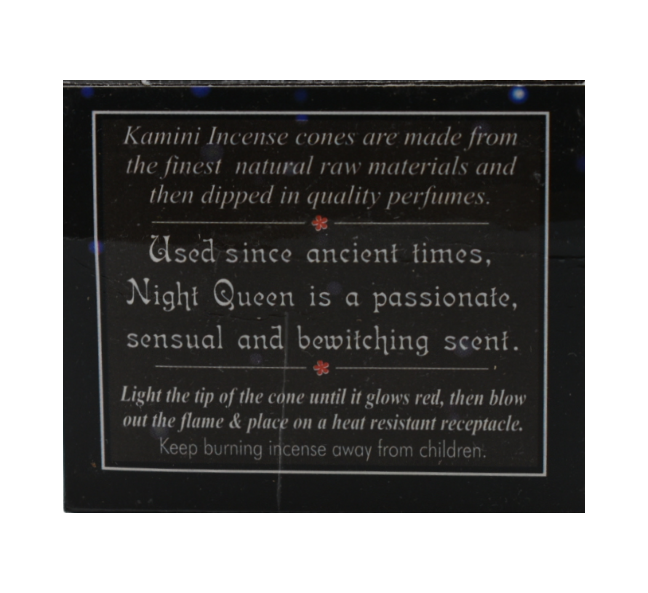 Night Queen Kamini Incense Cones