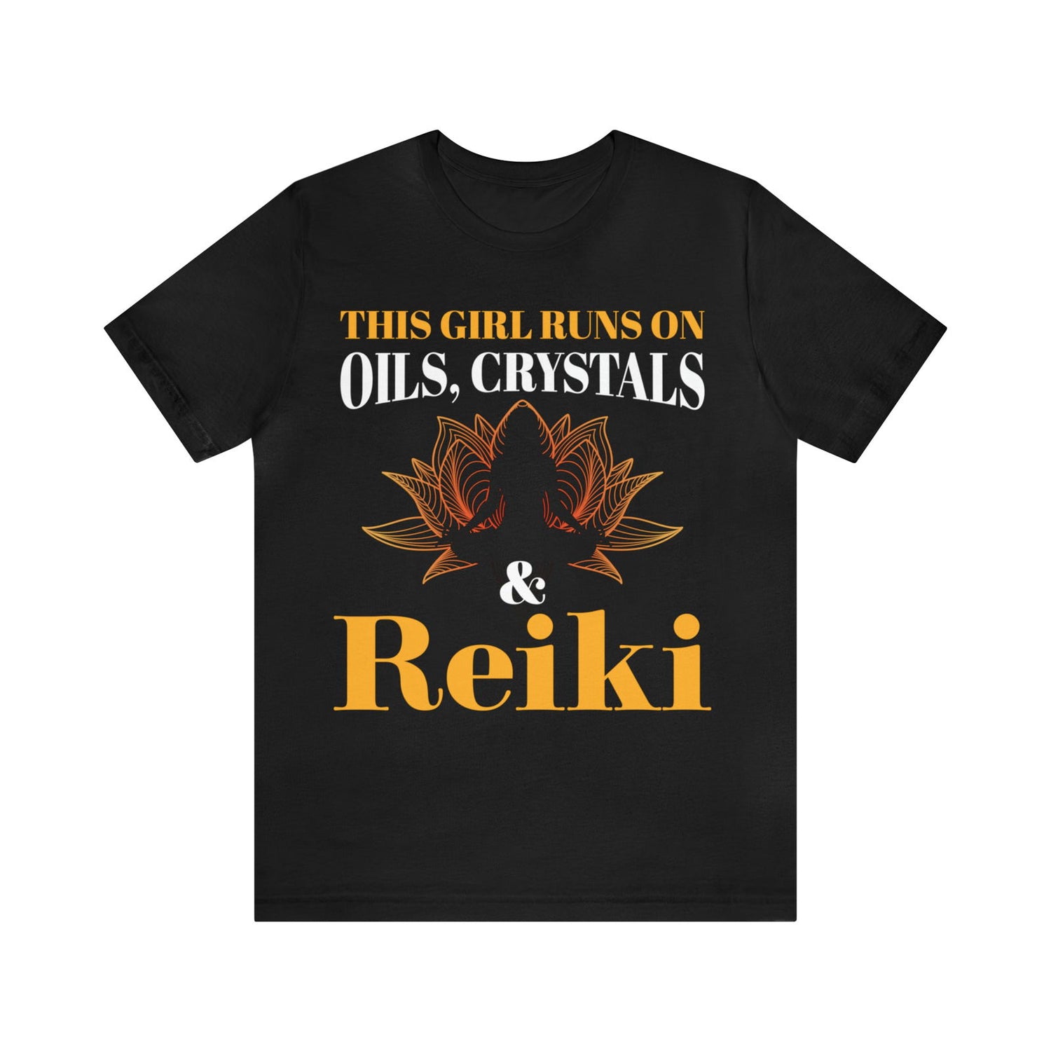 Oils, Crystal & Reiki Short Sleeve Tee - 