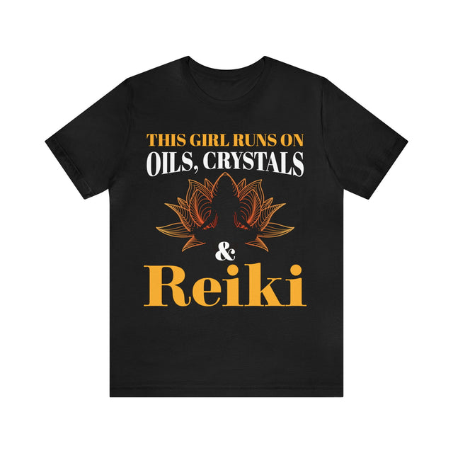 Oils, Crystal & Reiki Short Sleeve Tee - 