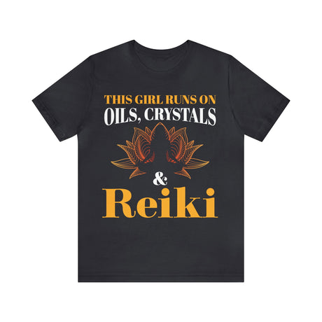 Oils, Crystal & Reiki Short Sleeve Tee - 