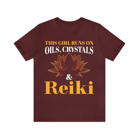 Oils, Crystal & Reiki Short Sleeve Tee - 