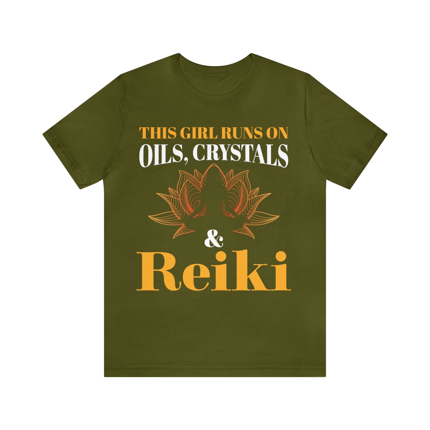 Oils, Crystal & Reiki Short Sleeve Tee - 