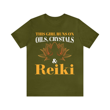 Oils, Crystal & Reiki Short Sleeve Tee - 