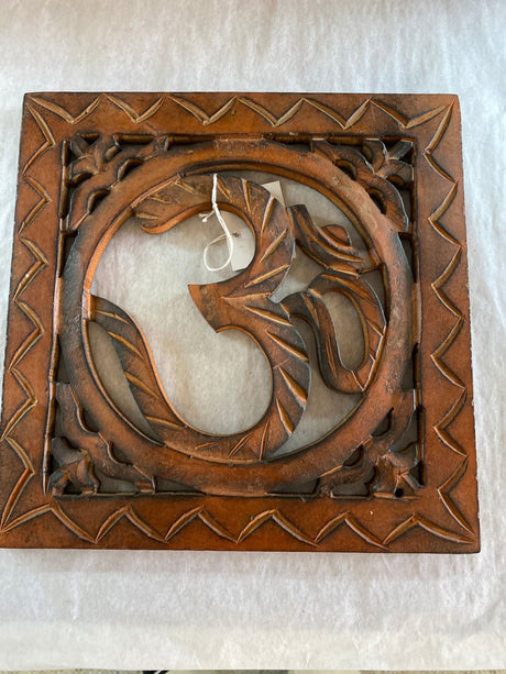 Om Symbol Wall Hanging wood - 