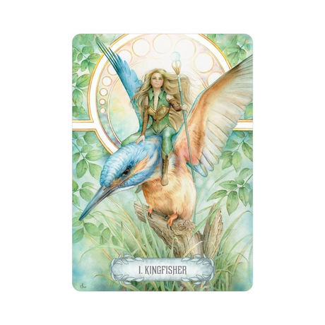 Oracle of Light & Dreams - Oracle of Light & Dreams card 1 Kingfisher