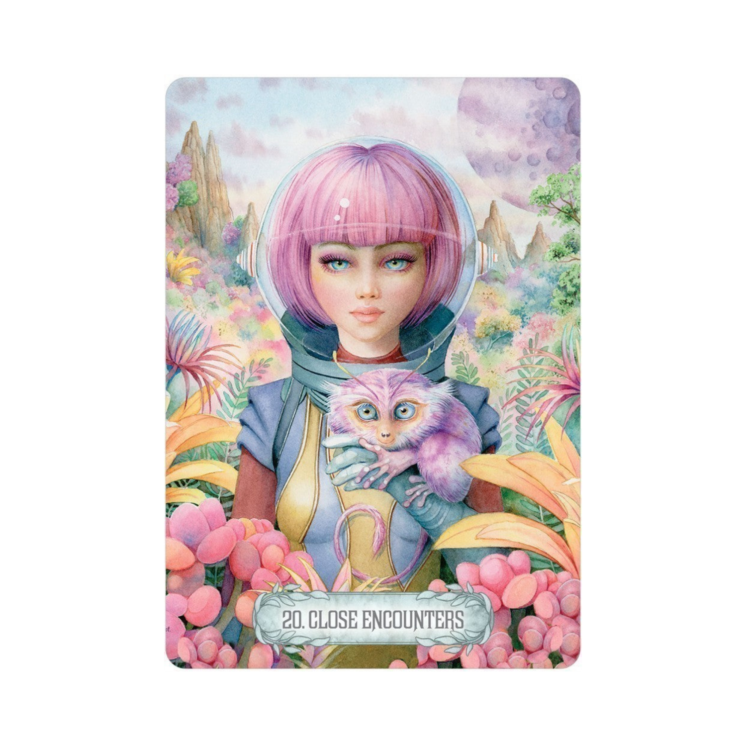 Oracle of Light & Dreams - Oracle of Light & Dreams card 20 Close Encounter