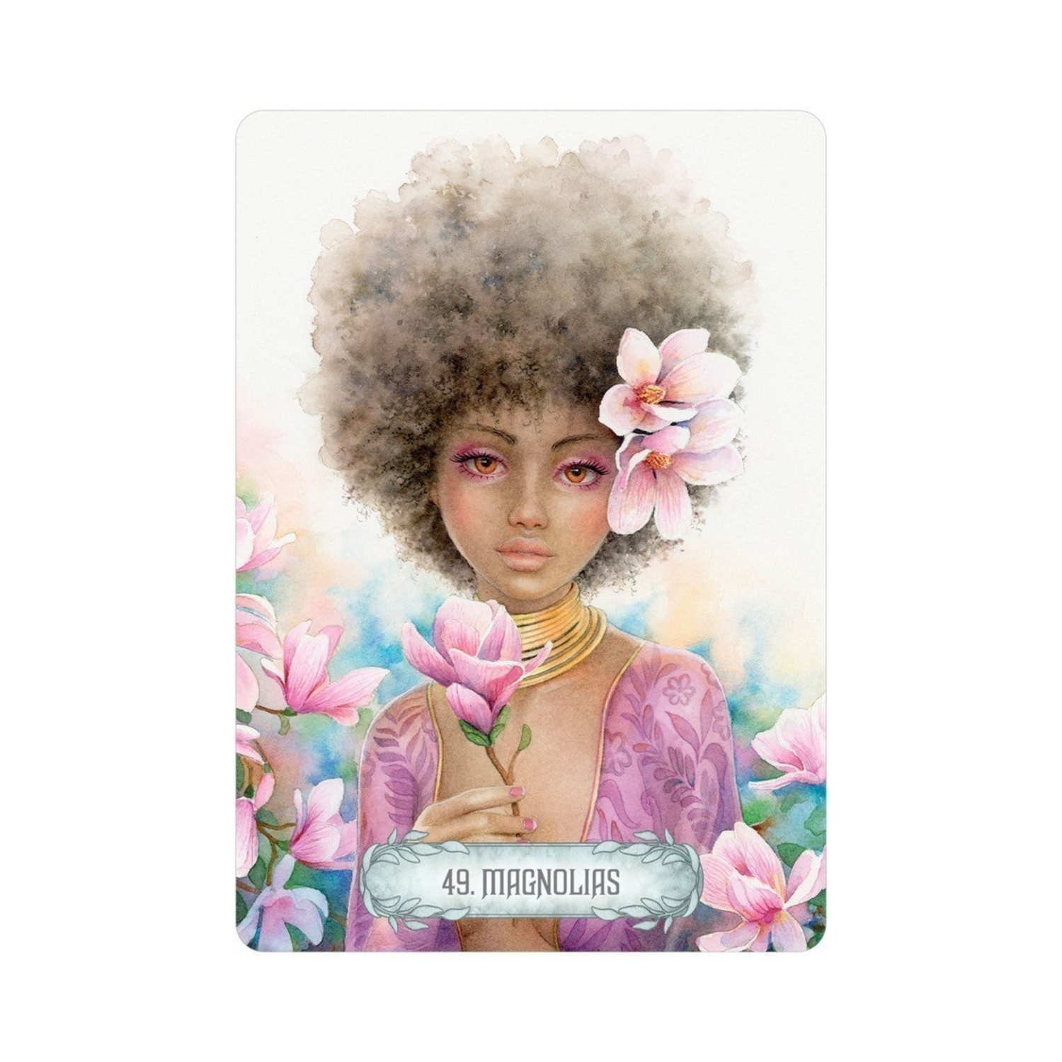 Oracle of Light & Dreams - Oracle of Light & Dreams card 49 Magnolias