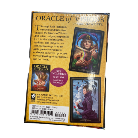 Oracle of Visions - Oracle of Visions deck back cover