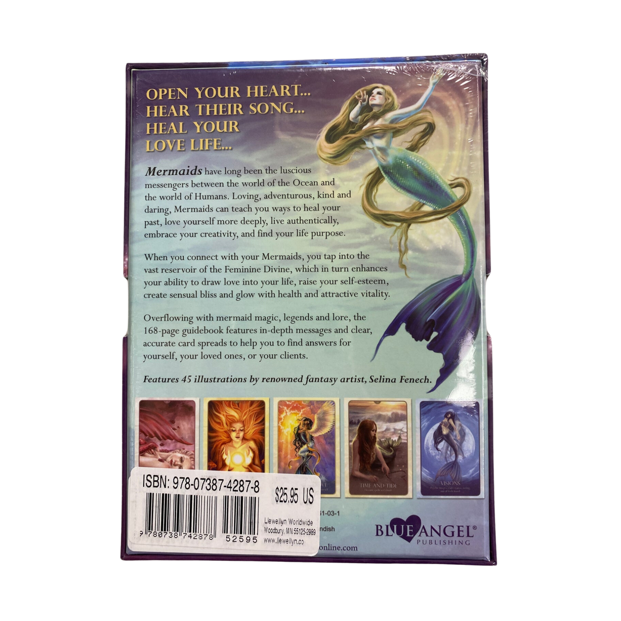 Oracle of the Mermaids Deck - Oracle of the Mermaids Deck back cover