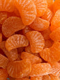 Orange Slices - Orange scalloped  gummy slice with white sugar 