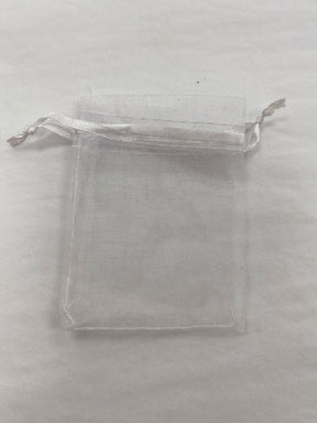 Organza Bags sm - white