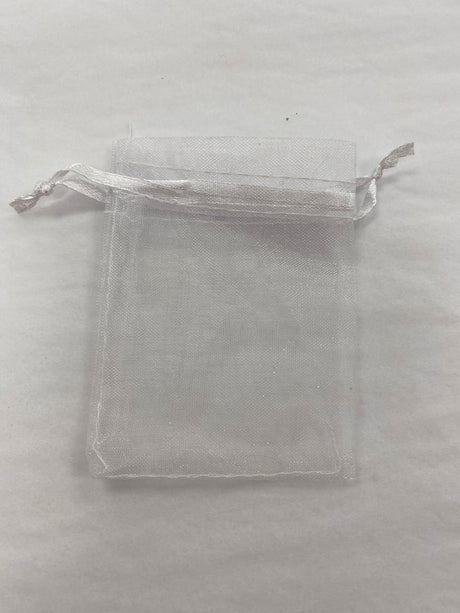 Organza Bags sm - white
