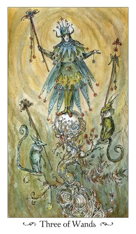 Paulina Tarot - 3 of Wands