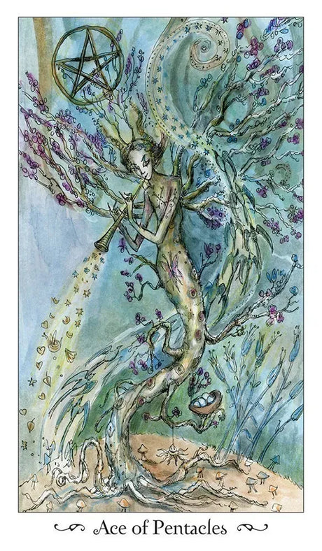 Paulina Tarot - Ace of Pentacles