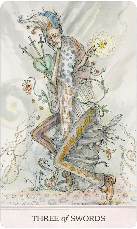 Phantasma Tarot - Three of Swords