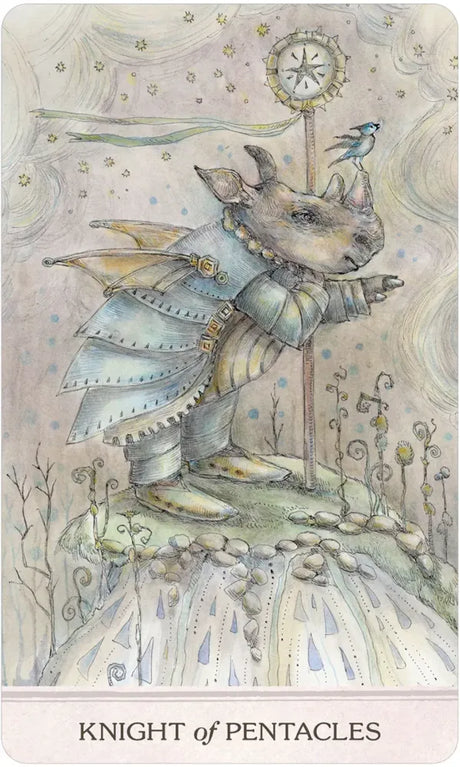 Phantasma Tarot -  Knight of Pentacles