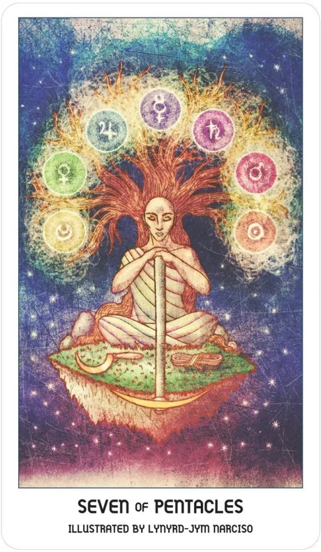 Pride Tarot - 7 of Pentacles