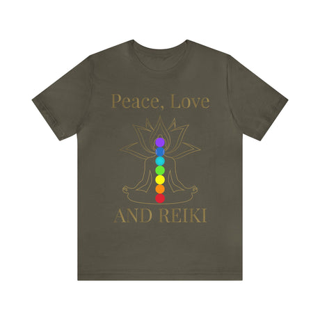 Peace, Love & Reiki Short Sleeve Tee - 