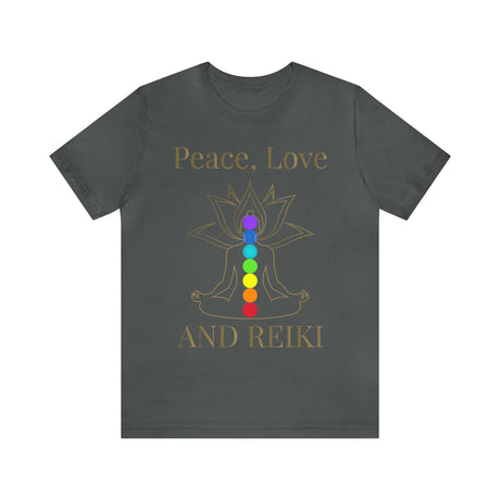 Peace, Love & Reiki Short Sleeve Tee - 