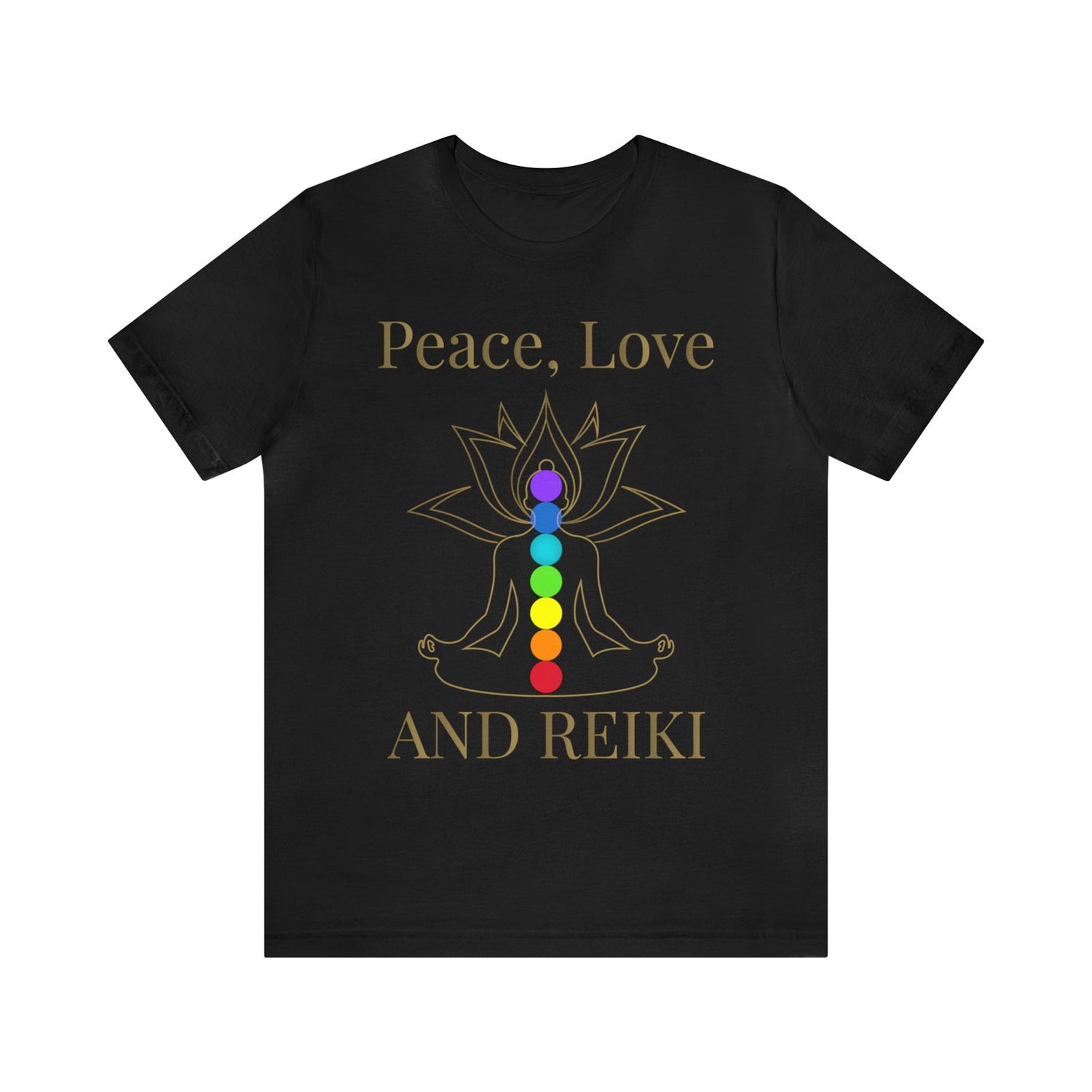 Peace, Love & Reiki Short Sleeve Tee - 