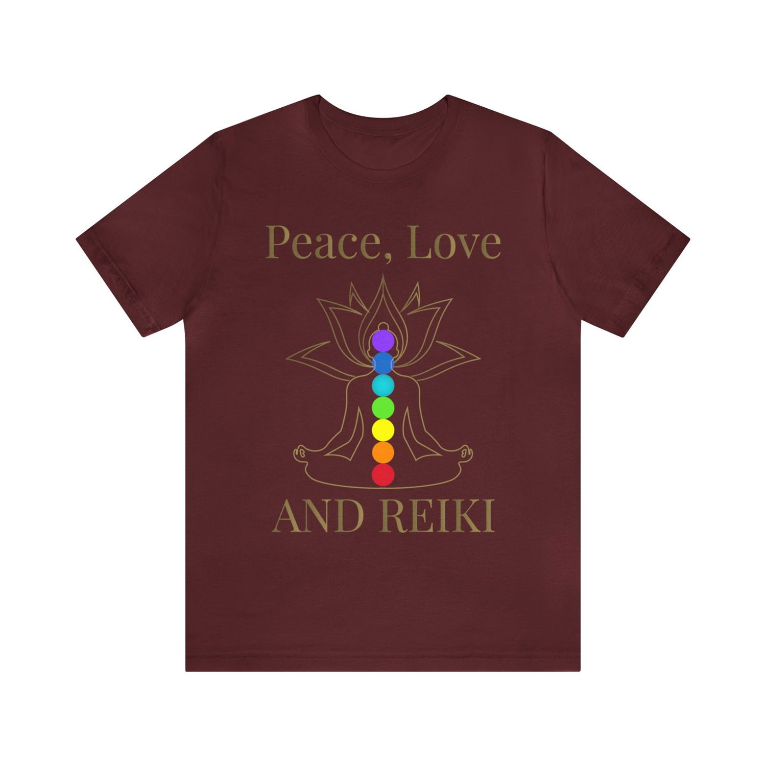 Peace, Love & Reiki Short Sleeve Tee - 