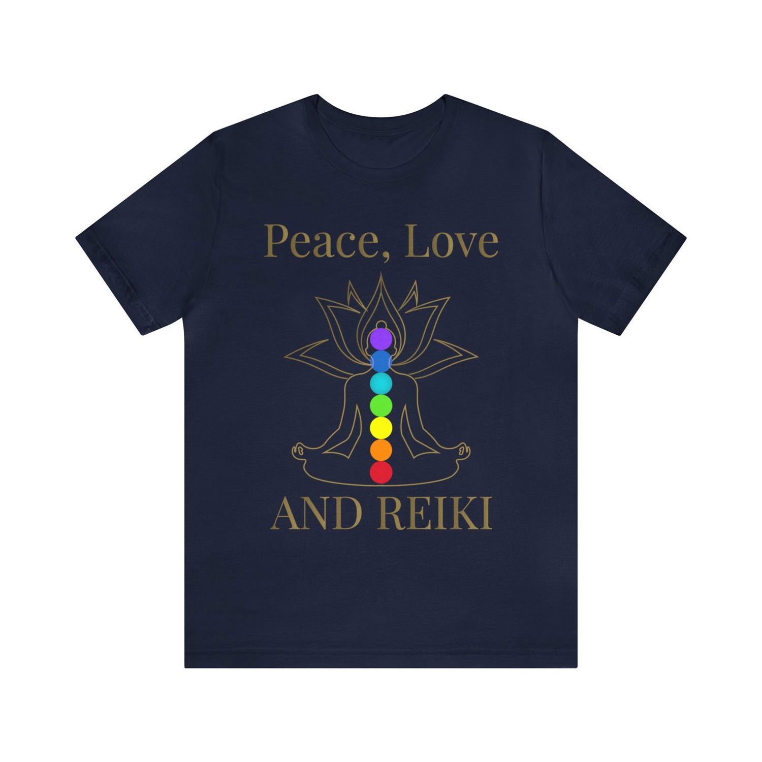 Peace, Love & Reiki Short Sleeve Tee - 