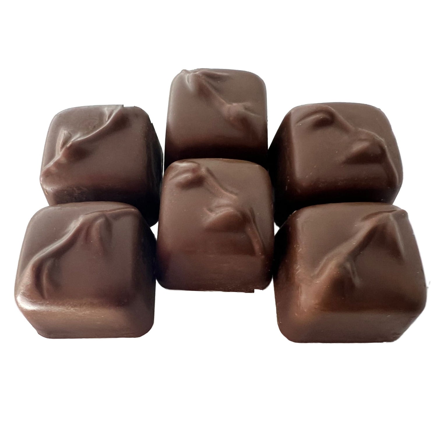 Peanut Butter Smoothie Milk Chocolate Truffle - Square shape milk chocolate 