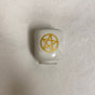 Pentacle White Ritual Candle Holder - 