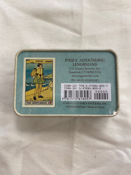 Pixie's Astounding Lenormand - Back Cover