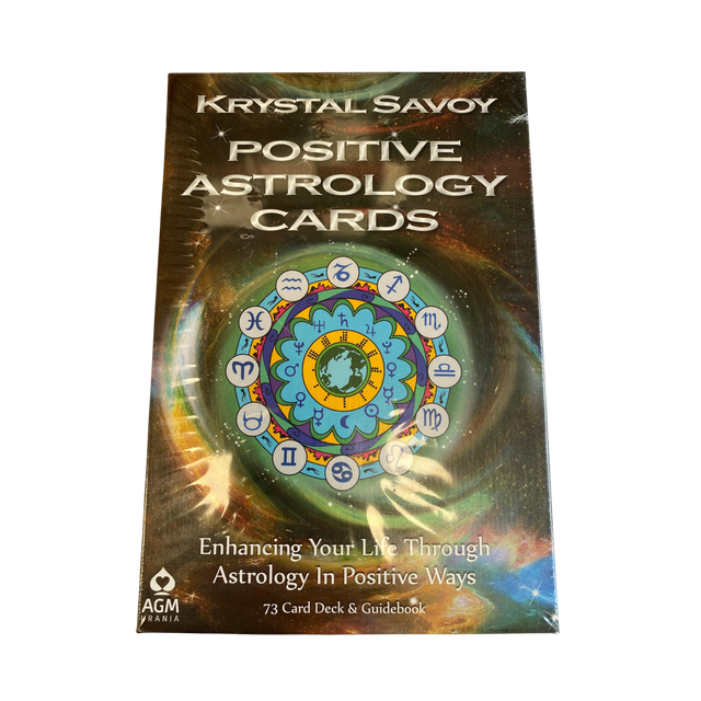 Positive Astrology Oracle Cards - Positive Astrology Oracle Cards deck fornt cover