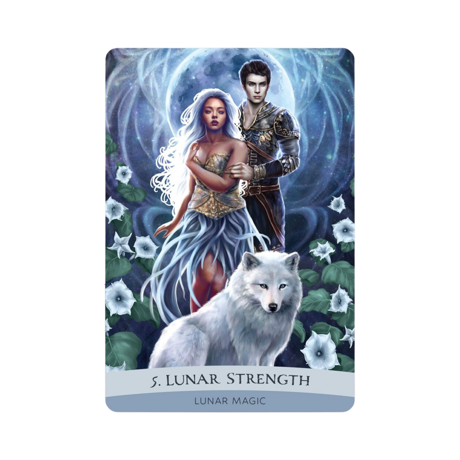 Practical Magic Oracle - Practical Magic Oracle Card 5 Lunar Strength