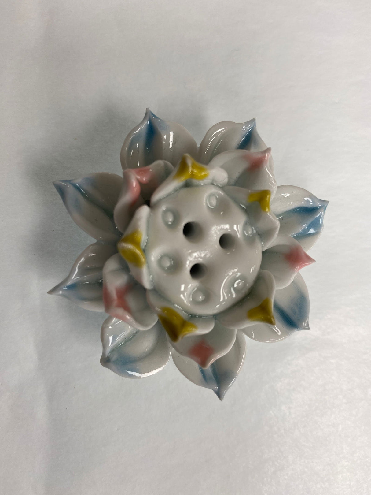Rainbow Lotus Incense Burner sm - 