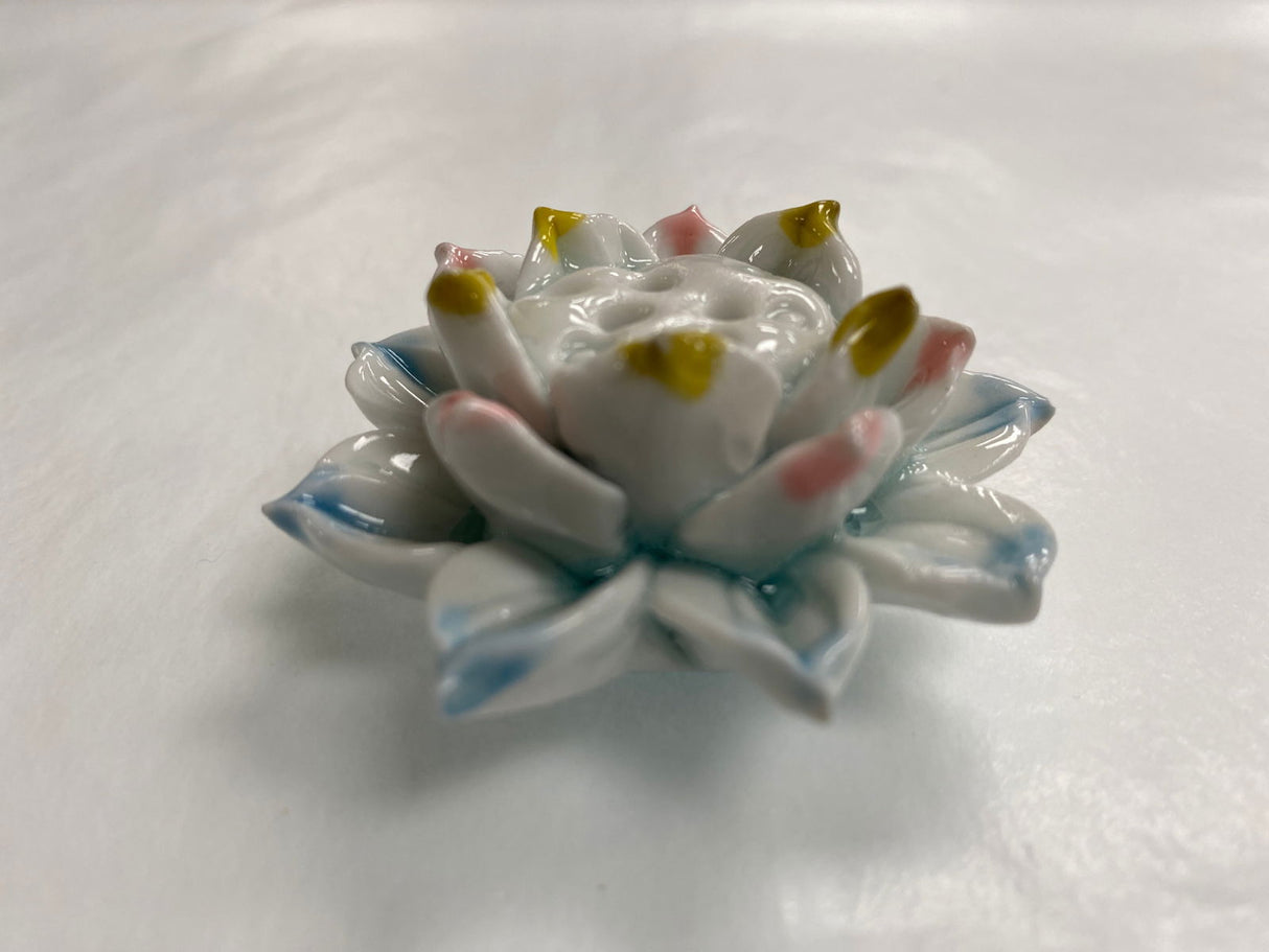 Rainbow Lotus Incense Burner sm - 