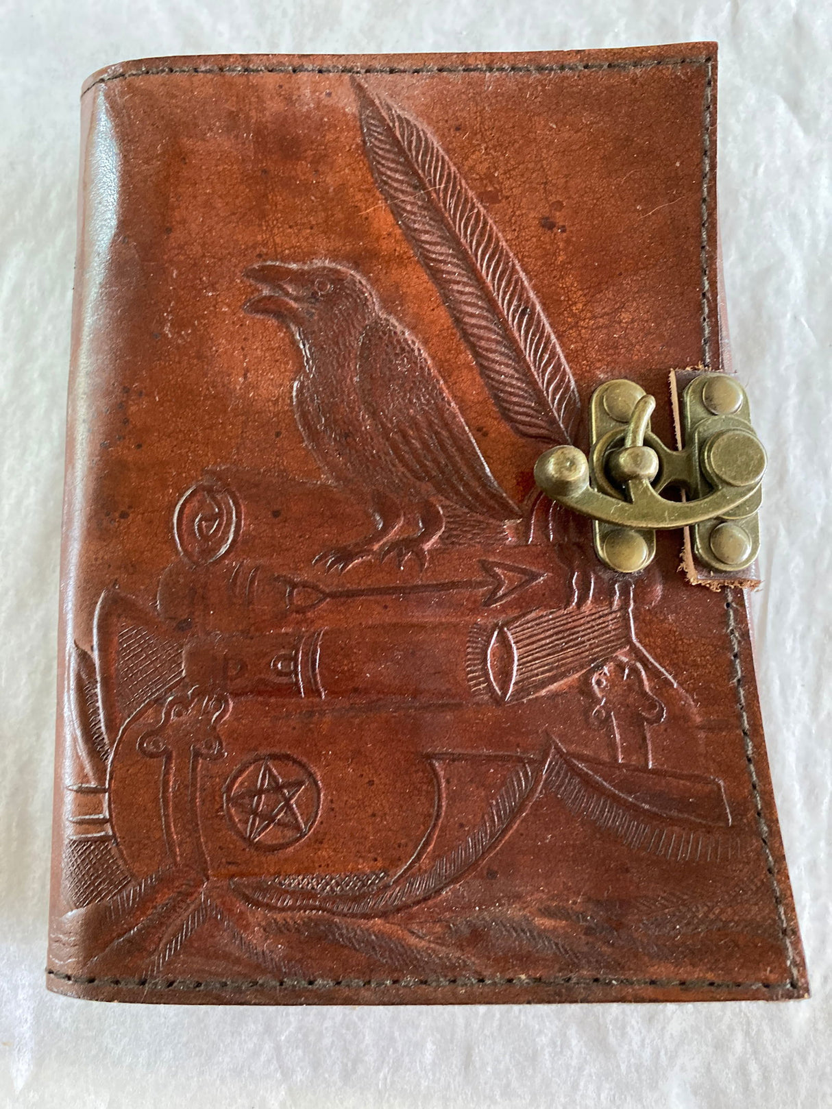 Raven Leather Journal - 