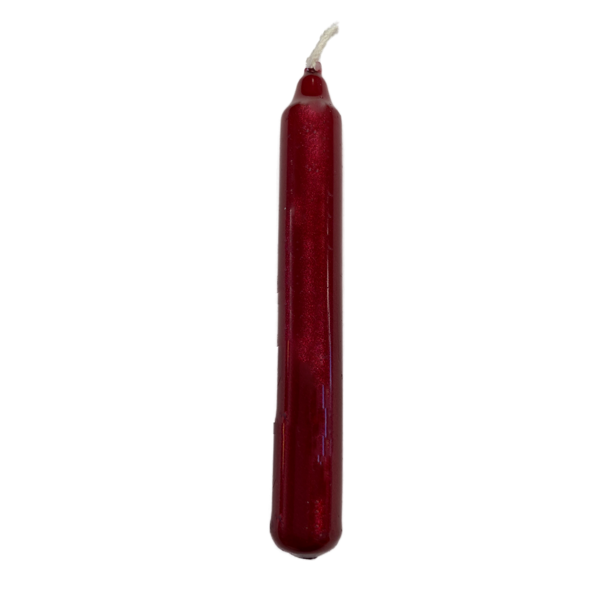 Red Metallic Ritual Candle - 3" metalic red candle 