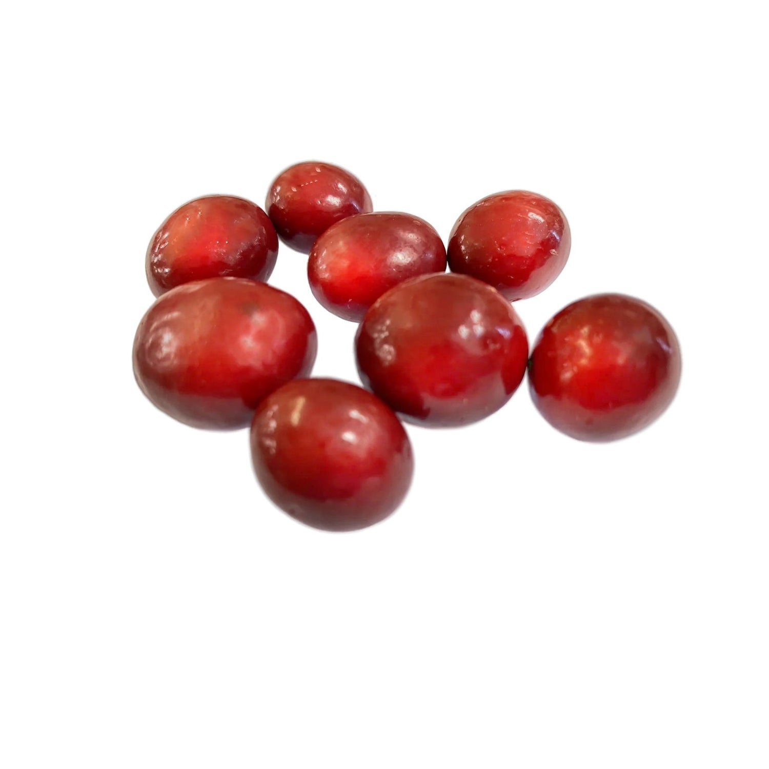 Red Milk Chocolate Cranberries - red cranberry shaped chocolates 