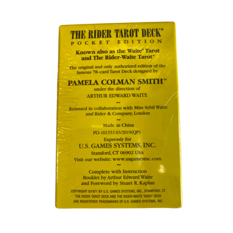 Rider Pocket Tarot - 