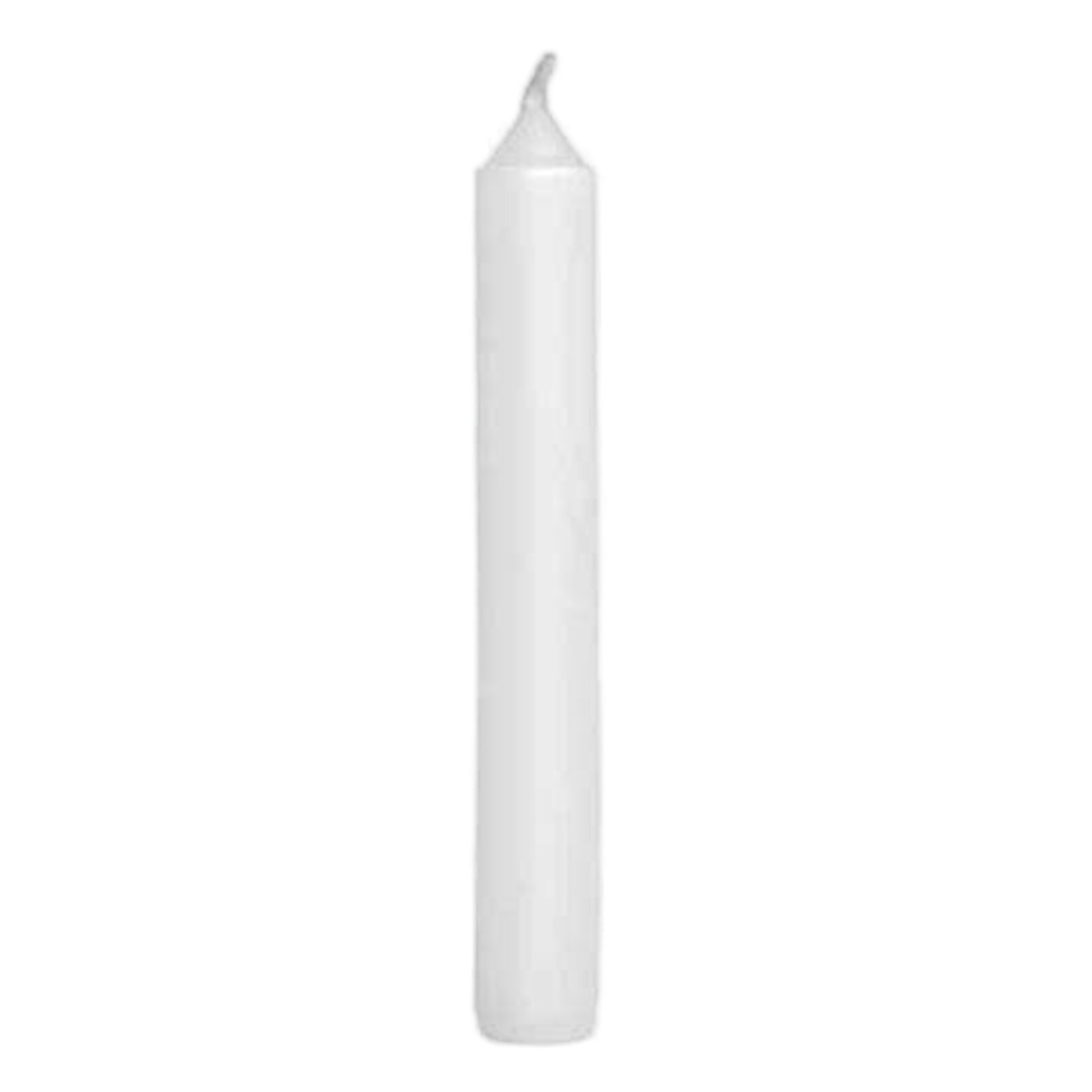 3" white candle 